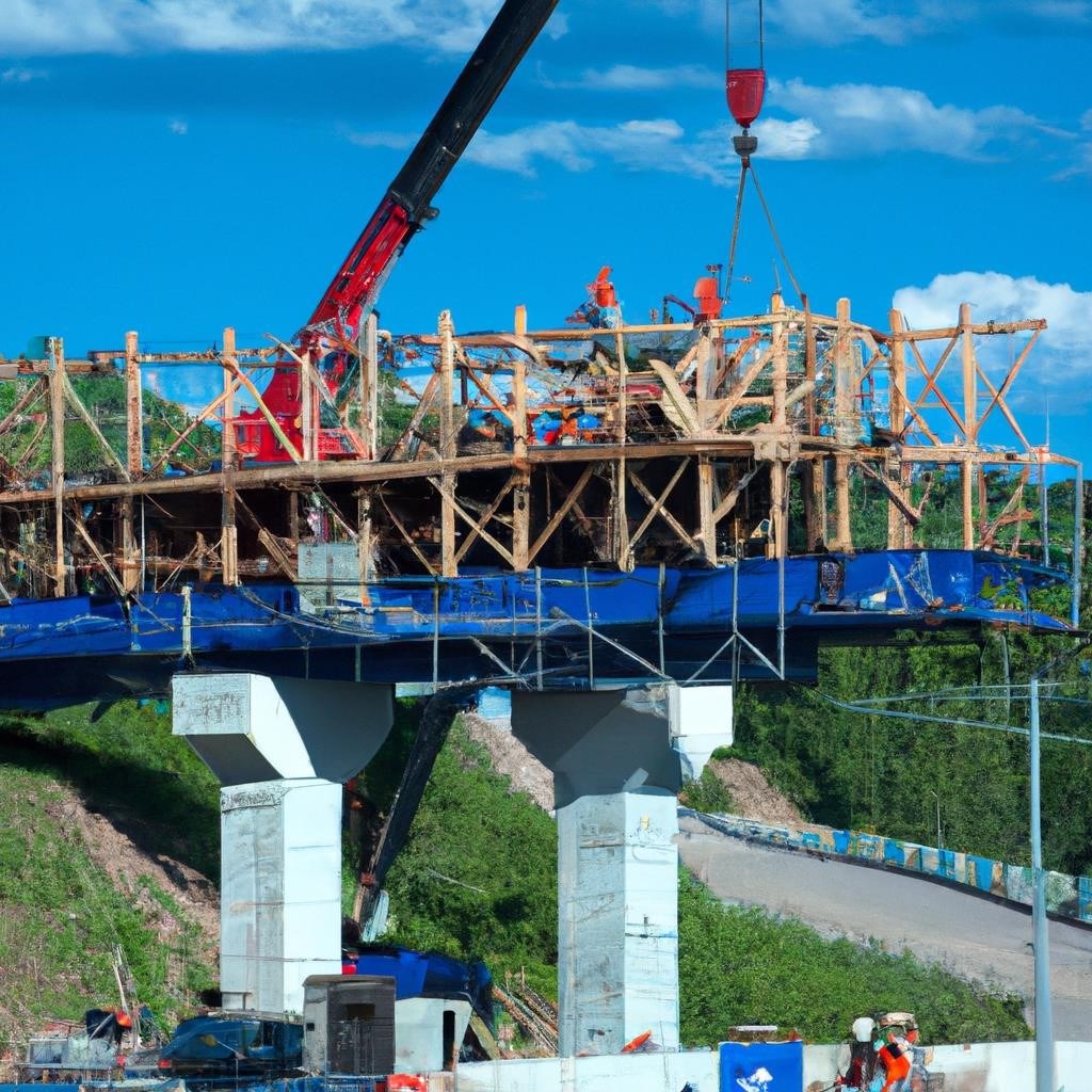 Основные этапы строительства мостов