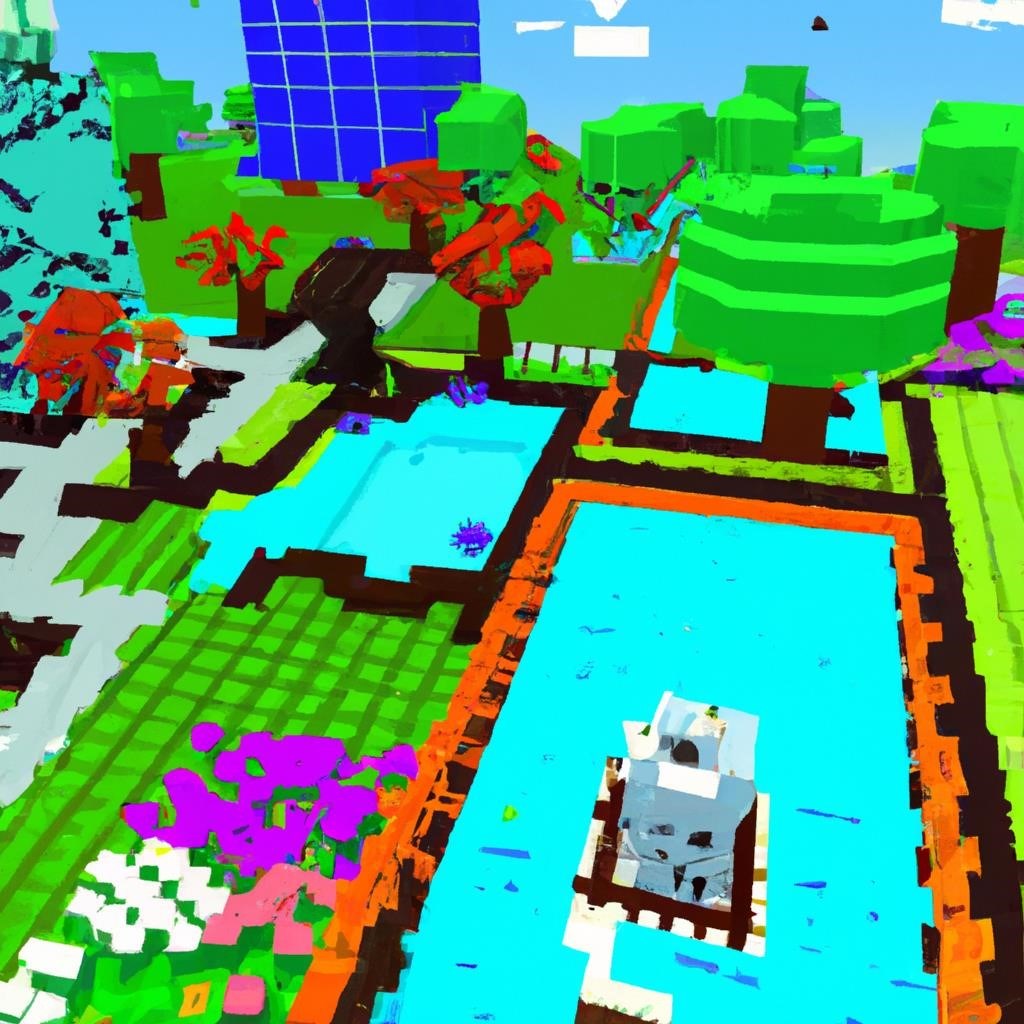 Как создать красивый сад в Minecraft: идеи и советы