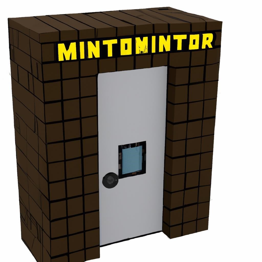 Как создать автоматическую дверь на редстоуне в Minecraft