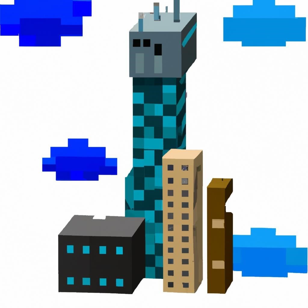 Разнообразие наблюдательных башен в игре Minecraft